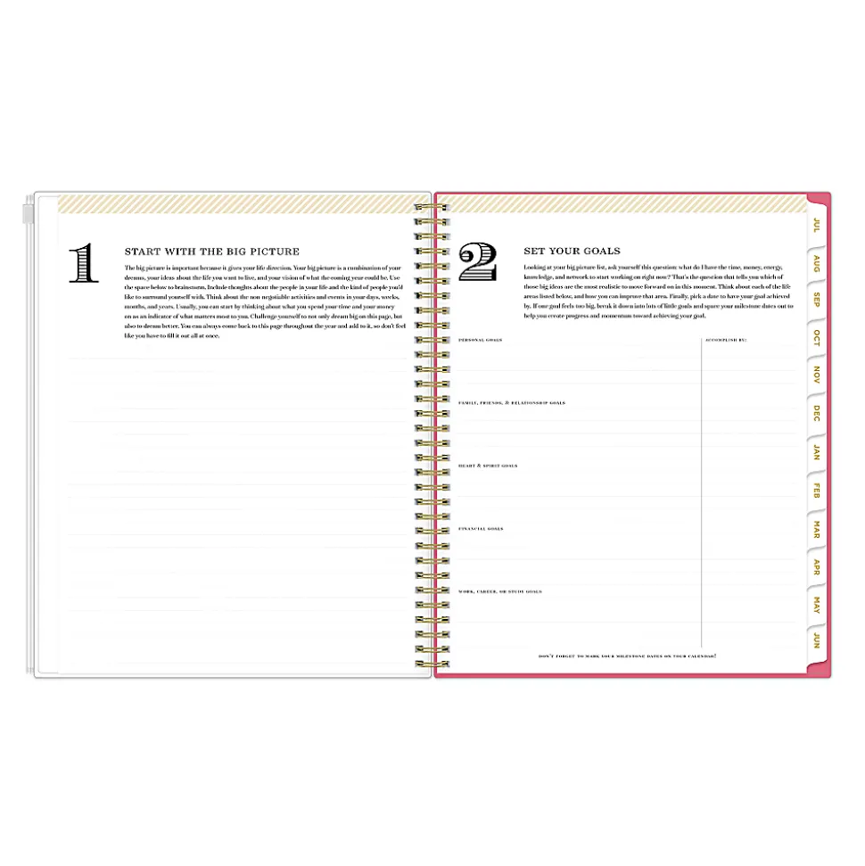 Planning Calendar DD Serenity Tile Terra PP Zip 8.5x11 AY26–27