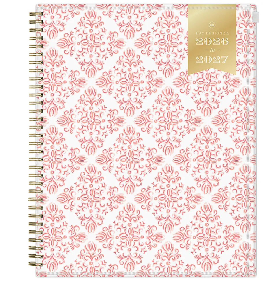 Planning Calendar DD Serenity Tile Terra PP Zip 8.5x11 AY26–27
