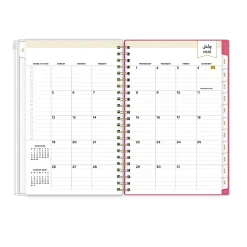 Planning Calendar DD Serenity Tile Terra PP Zip 5x8 AY26–27