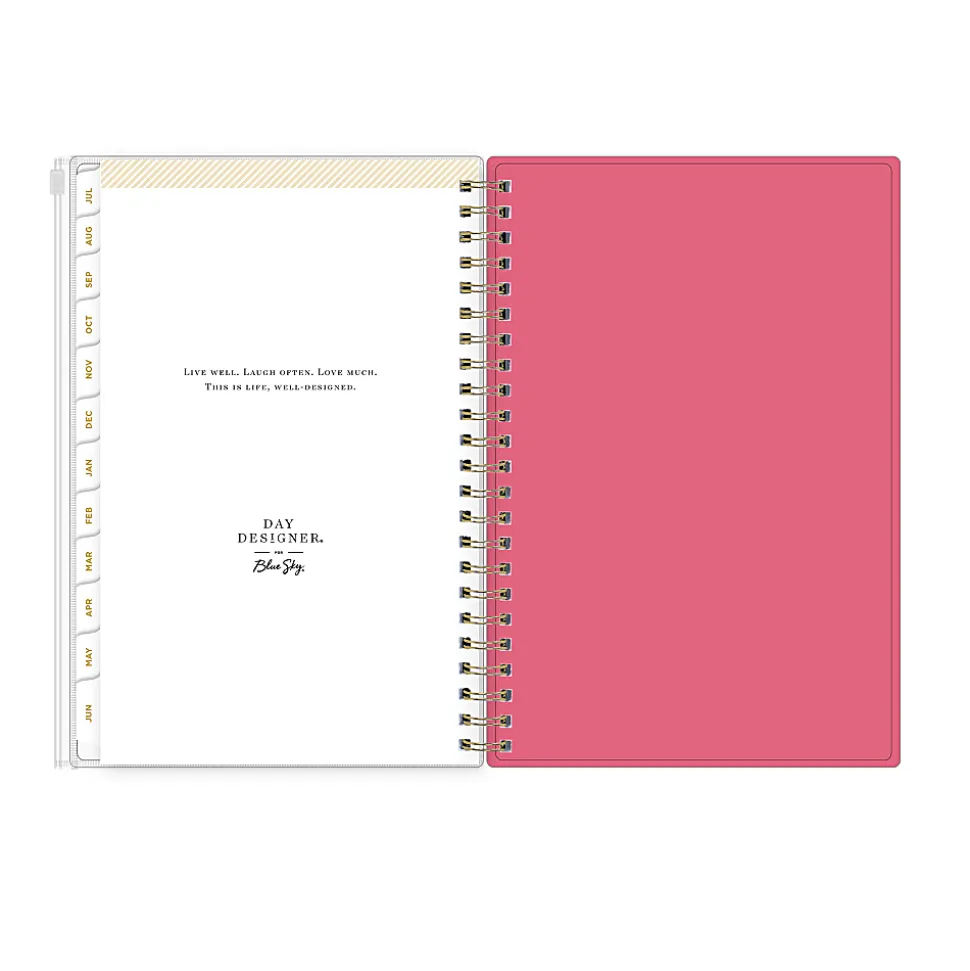 Planning Calendar DD Serenity Tile Terra PP Zip 5x8 AY26–27