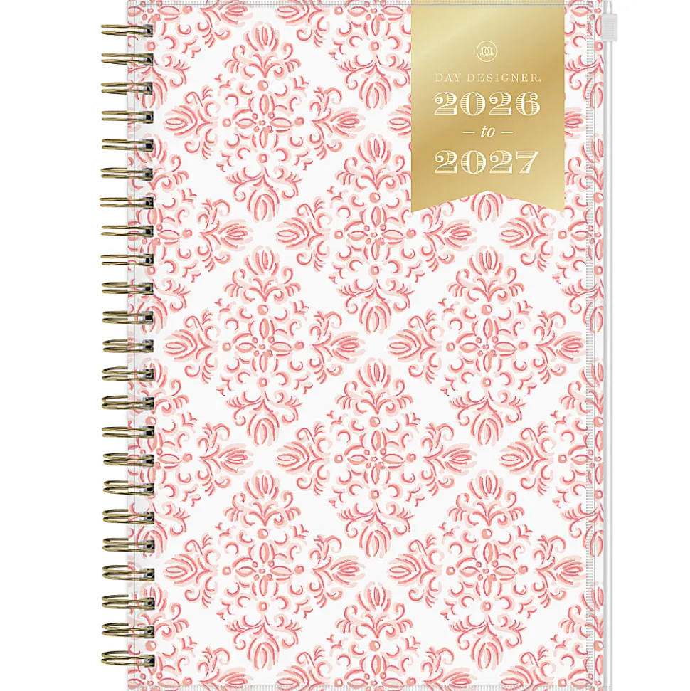 Planning Calendar DD Serenity Tile Terra PP Zip 5x8 AY26–27