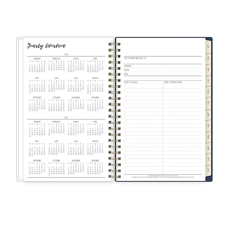 Planning Calendar IPC Mariposa PP 5x8 AY26–27
