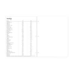 Planning Calendar IPC Mariposa Soft Touch 8.5x11 AY26–27 Monthly