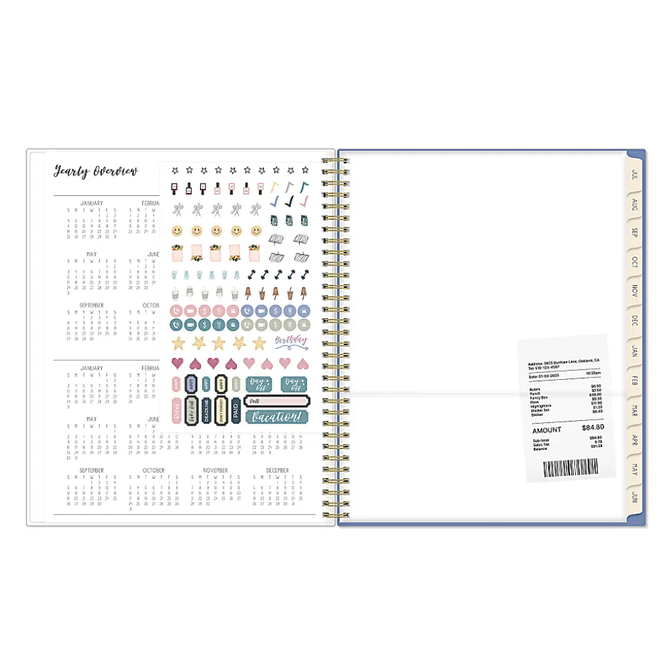 Planning Calendar IPC Tillie Lilac PP 8.5x11 AY26–27