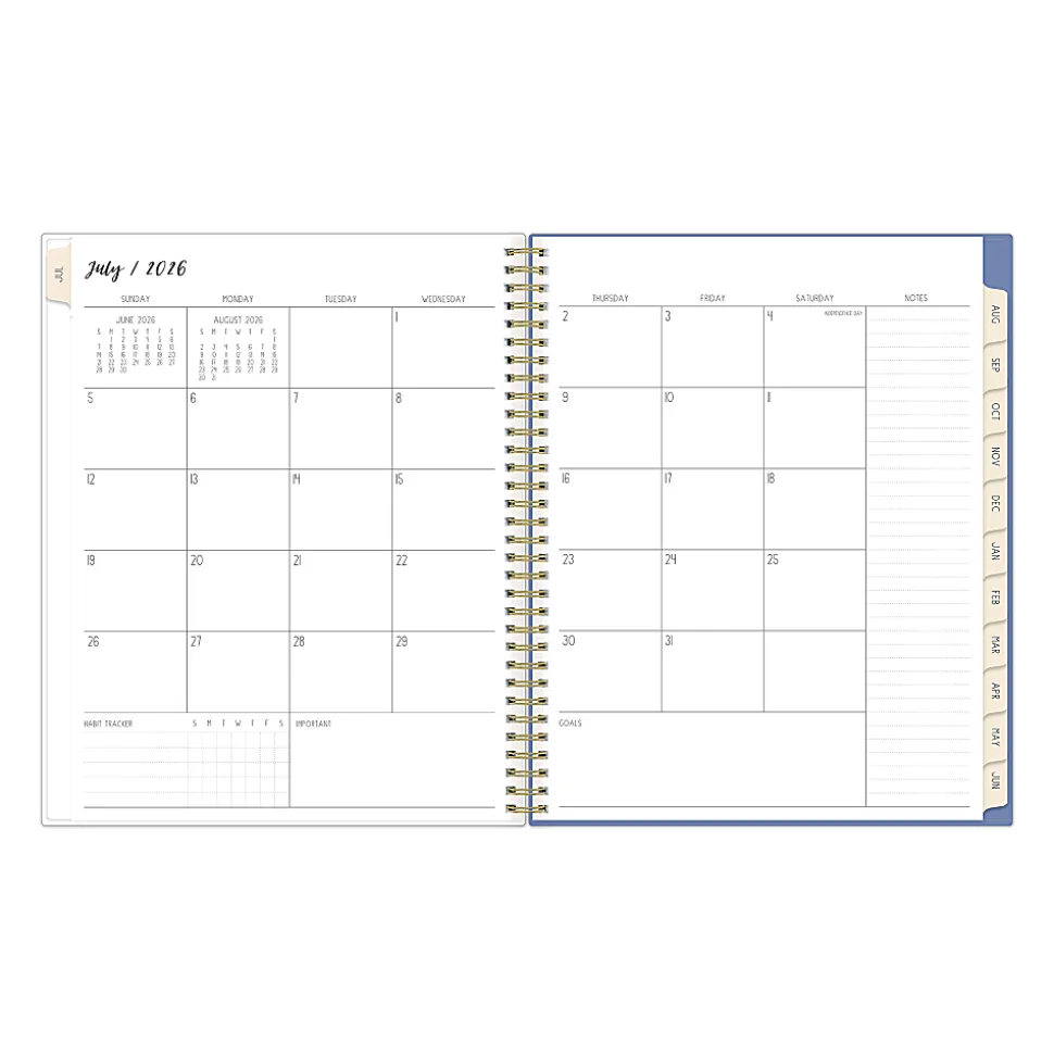 Planning Calendar IPC Tillie Lilac PP 8.5x11 AY26–27