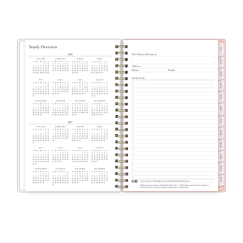 Planning Calendar RP Cherie PP 5x8 AY26–27