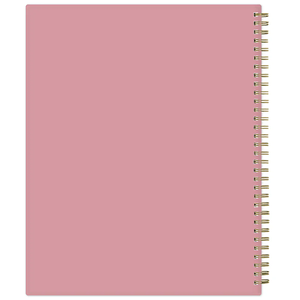 Planning Calendar RP Peony PP 8.5x11 AY26–27 Weekly/Monthly
