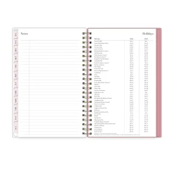 Planning Calendar RP Peony PP 5x8 AY26–27 Weekly/Monthly