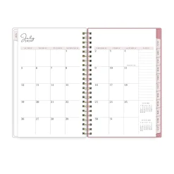 Planning Calendar RP Peony PP 5x8 AY26–27 Weekly/Monthly