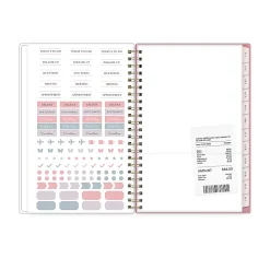 Planning Calendar RP Peony PP 5x8 AY26–27 Weekly/Monthly
