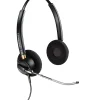 Plantronics® EncorePro Binaural Over-The-Head Headset, HW520V, Black, 89436-01