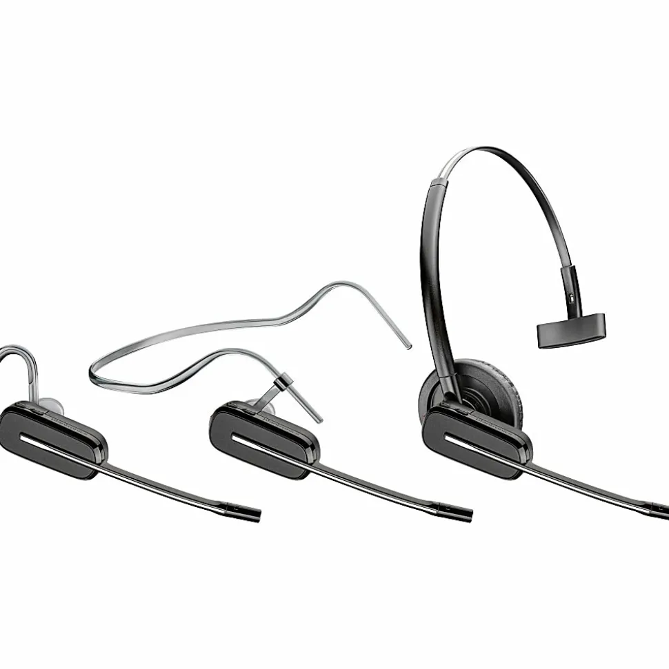 Plantronics® Savi 8240-M Office Wireless Headset, Black, 211819-01