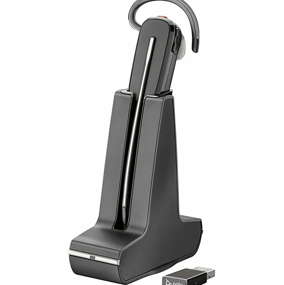 Plantronics® Savi 8240-M Office Wireless Headset, Black, 211819-01