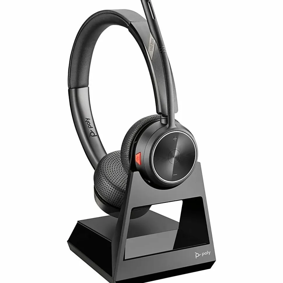 Plantronics® Savi 7220 Office Wireless Headset, Black, 213020-01