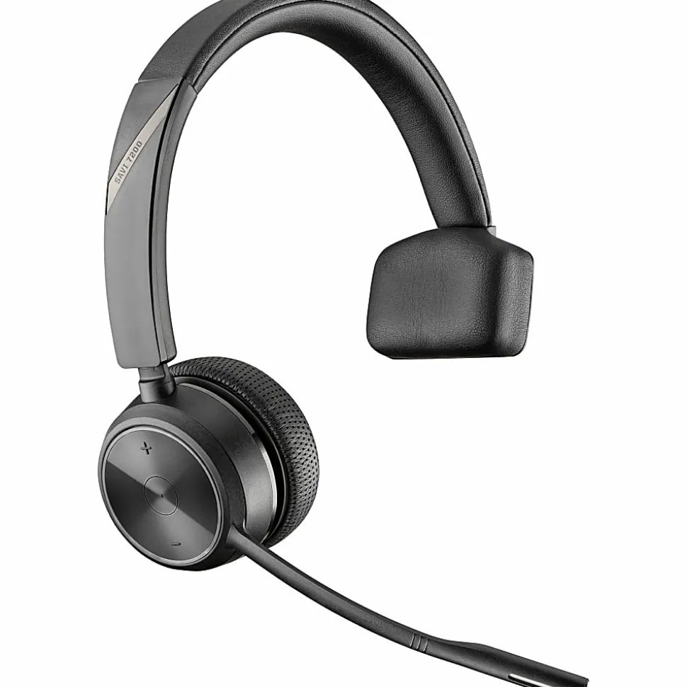 Plantronics® Savi 7210 Office Wireless Headset, Black, 213010-01