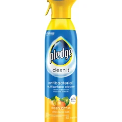 Pledge® Multi-Surface Antibacterial II Cleaner, 9.7 Oz Bottle