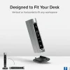 Plugable 16-in-1 Thunderbolt 4 Dock with 100W Charging, 4K Quad Monitor Setup  - TBT4UDZ