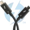 Plugable Thunderbolt 3 Cable 40Gbps Supports 100W (20V, 5A) Charging, 2.6ft / 0.8m, TBT340G80CM