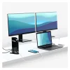 Plugable USB-C 4K Triple Display Docking Station with Charging Support  - UDULTC4K