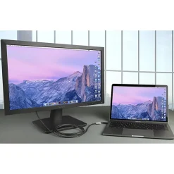 Plugable USB C to VGA Cable - Connect Your USB-C or Thunderbolt 3 Laptop to VGA Displays up to 1920x1080@60Hz - Plugable USB C to VGA Cable