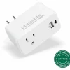 Plugable Wall Outlet Extender with 1x USB-C and 1x USB, 32W USB C Charger Block - USBC Fast Charger  - PS1CA1