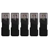PNY Attaché 3 USB 2.0 Flash Drives, 128GB, Black, Pack Of 5 Drives