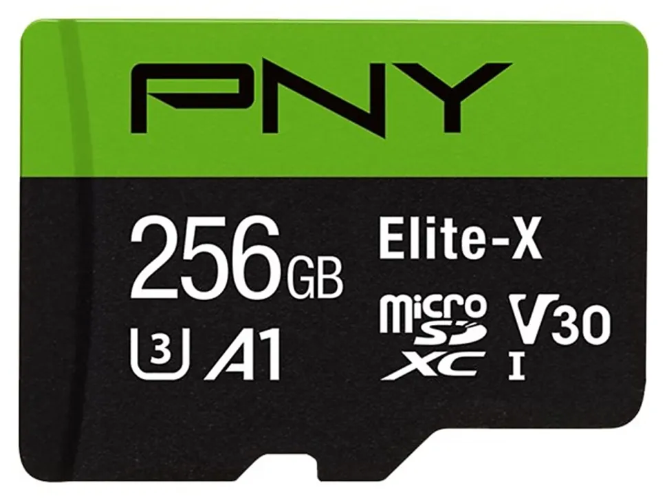 PNY Elite-X Class 10 U3 V30 microSDXC Flash Memory Card, 256GB