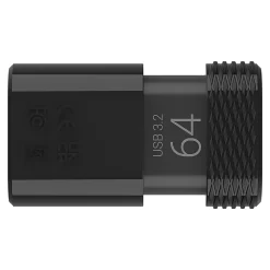 PNY Elite-X Fit Type-C USB 3.2 Flash Drive, 64GB, Black