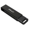 PNY Elite-X Type-C USB 3.2 Gen 1 Flash Drive, 128GB, Black