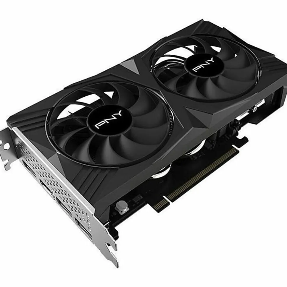 PNY GeForce RTX™ 4060 8GB GDDR6 PCI Express VERTO Dual-Fan Graphics Card DLSS 3