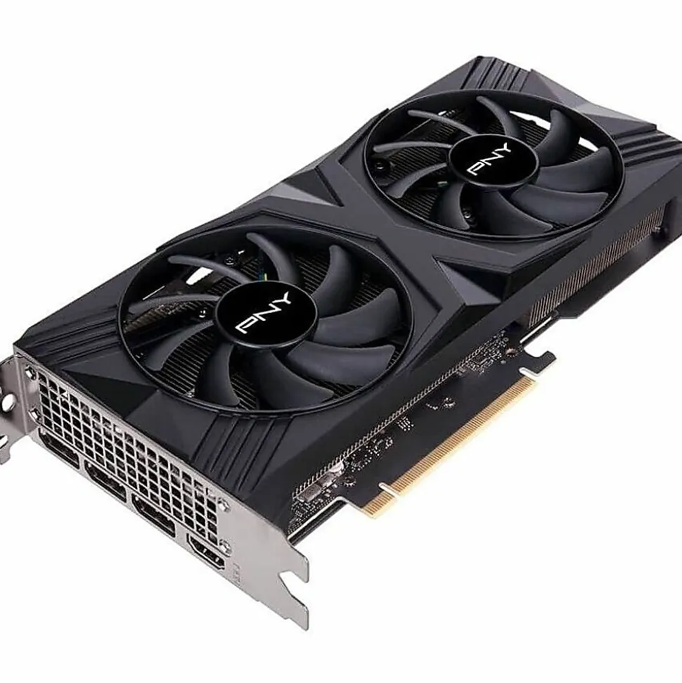 PNY GeForce RTX™ 4070 12GB GDDR6X PCI Express VERTO Dual-Fan Graphics Card DLSS 3