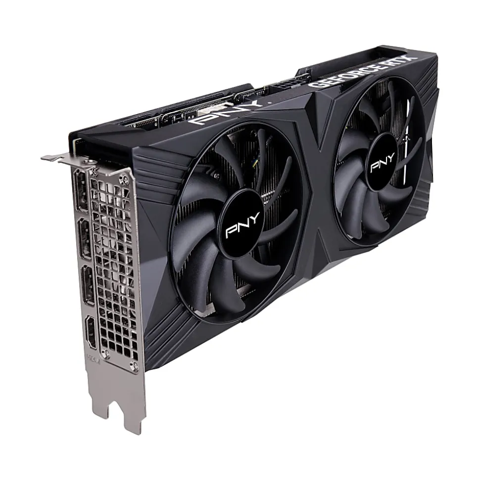 PNY GeForce RTX™ 4070 12GB GDDR6X PCI Express VERTO Dual-Fan Graphics Card DLSS 3