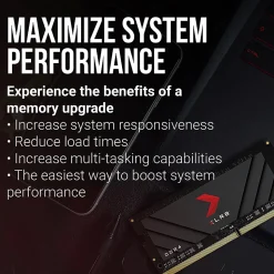 PNY® 3,200 MHz 16GB XLR8 Gaming DDR4 SO DIMM Notebook Memory