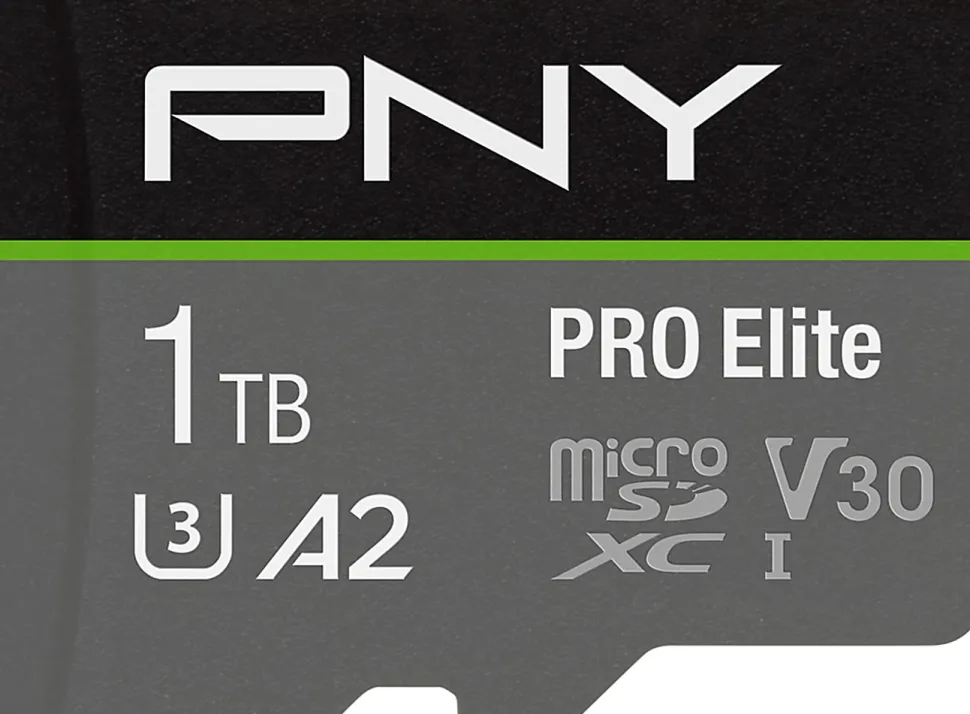 PNY PRO Elite Class 10 U3 V30 microSDXC Flash Memory Card, 1TB