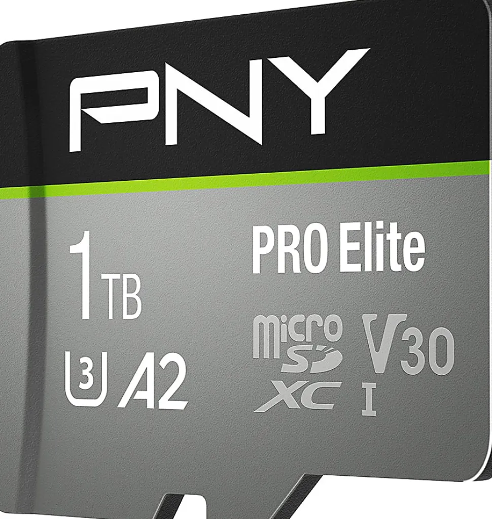 PNY PRO Elite Class 10 U3 V30 microSDXC Flash Memory Card, 1TB