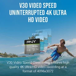 PNY PRO Elite Class 10 U3 V30 microSDXC Flash Memory Card, 1TB