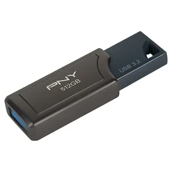 PNY PRO Elite V2 USB 3.2 Gen 2 Flash Drive, 512GB, Black
