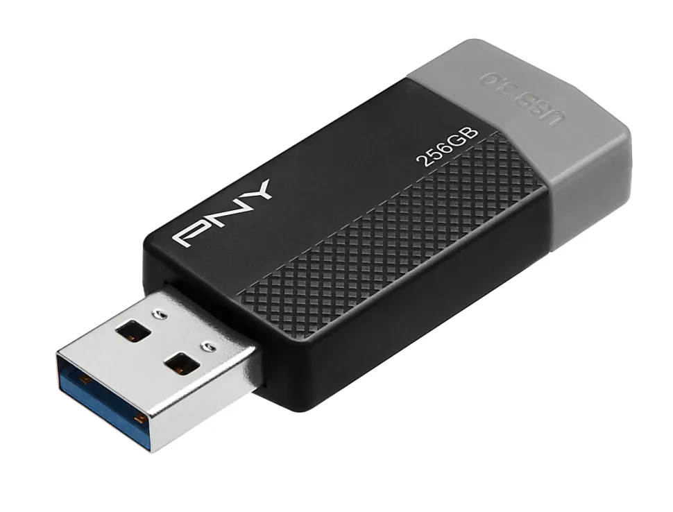 PNY USB 3.0 Flash Drive, 256GB, Black
