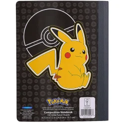 Pokemon Licensed Wide Ruled Composition Notebook, 9.5" x 7.25", 100 Sheets, Quantity 1