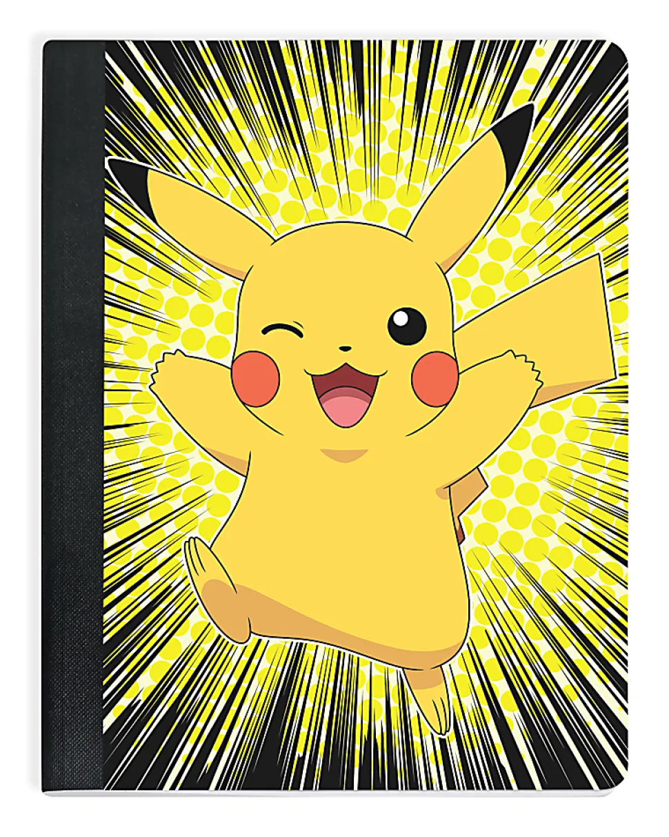 Pokemon Wide Ruled Composition Notebook