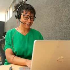 Poly Blackwire 8225 Stereo Microsoft Teams Certified USB-C Headset + USB-C/A Adapter - Stereo - USB Type C - 8X225AA