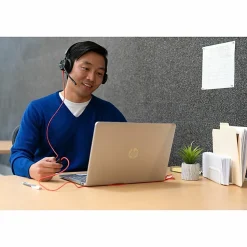 Poly Blackwire 8225 Stereo Microsoft Teams Certified USB-C Headset + USB-C/A Adapter - Stereo - USB Type C - 8X225AA