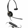 Poly EncorePro 515 Monoaural With USB-A Headset, Mono, Over-The-Head, On-Ear, Monaural, Supra-aural, Black, 783R0AA
