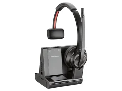 Poly Savi 8200 Series W8210-M - Microsoft - headset - on-ear - DECT 6.0/Bluetooth - wireless - active noise canceling - Certified - 7S447AAABA