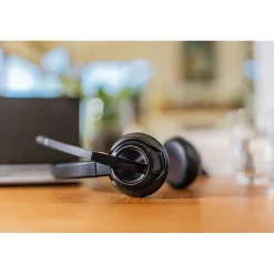 Poly Savi 8220 UC DECT USB-A Headset - Stereo - True Wireless - Bluetooth/DECT - 450 ft - 20 Hz to 20 kHz - 77T33AAABA