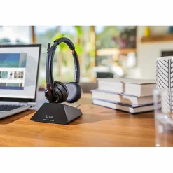 Poly Savi 8220 UC DECT USB-A Headset - Stereo - True Wireless - Bluetooth/DECT - 450 ft - 20 Hz to 20 kHz - 77T33AAABA