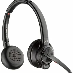 Poly Savi 8220 UC Microsoft Teams Certified DECT 1920-1930 MHz USB-A Headset - Stereo - Wireless - Bluetooth/DECT - 77Y82AAABA