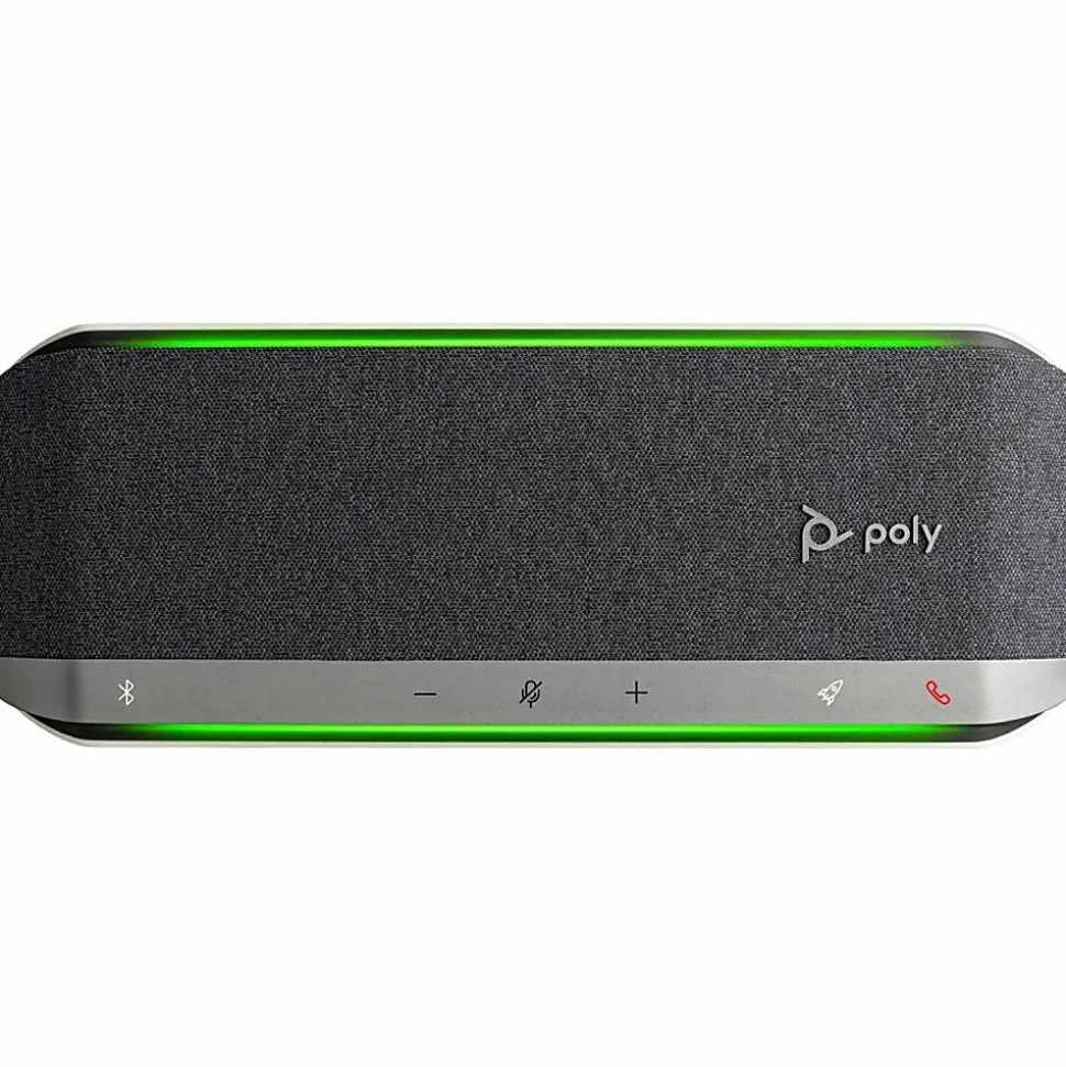 Poly Sync 40 USB A USB C Speakerphone Wired/Wireless Bluetooth 3 Microphone(s) 50 mm Speaker(s) Silver
