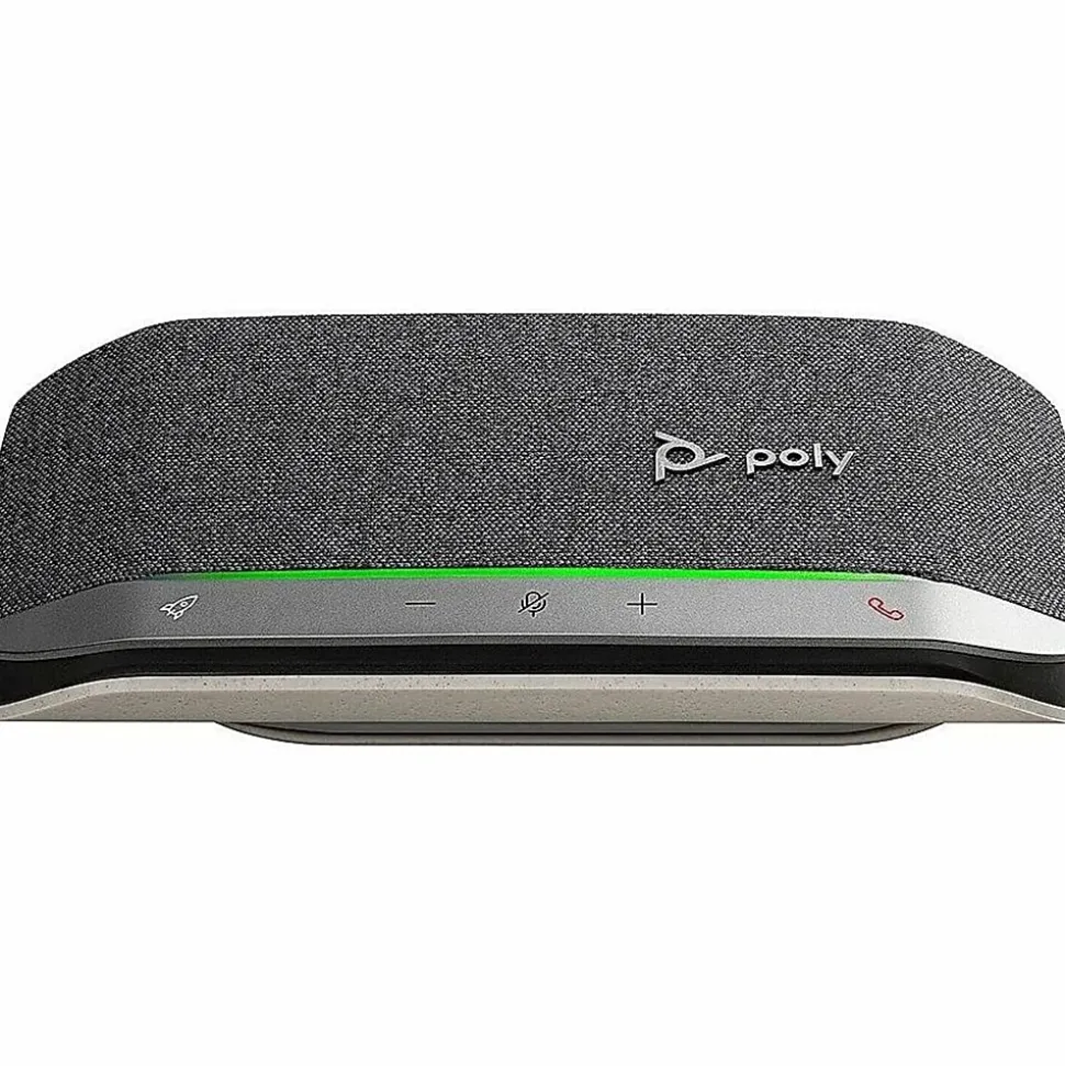 Poly Sync 40 USB A USB C Speakerphone Wired/Wireless Bluetooth 3 Microphone(s) 50 mm Speaker(s) Silver