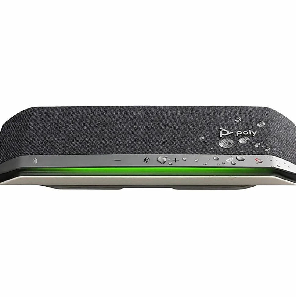 Poly Sync 40 USB A USB C Speakerphone Wired/Wireless Bluetooth 3 Microphone(s) 50 mm Speaker(s) Silver